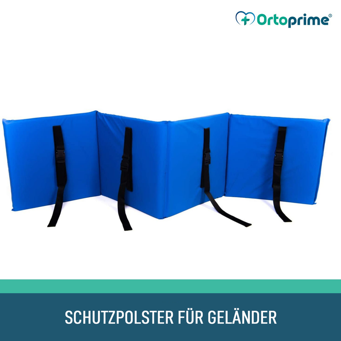 Gepolsterter Bettschutz gegen Stürze