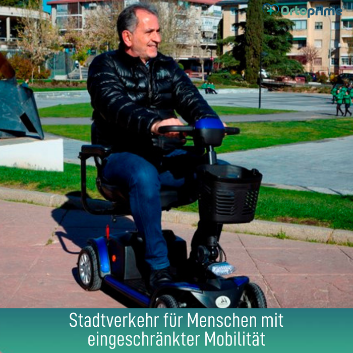 Elektrischer Scooter Kompakt & Abnehmbar | 4 Räder