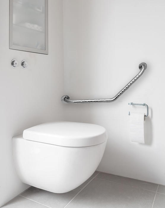 Edelstahlwinkelstange 135°