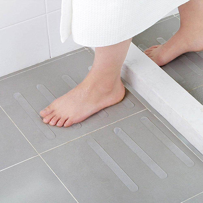 Klebende rutschfeste Streifen | Mehr Sicherheit