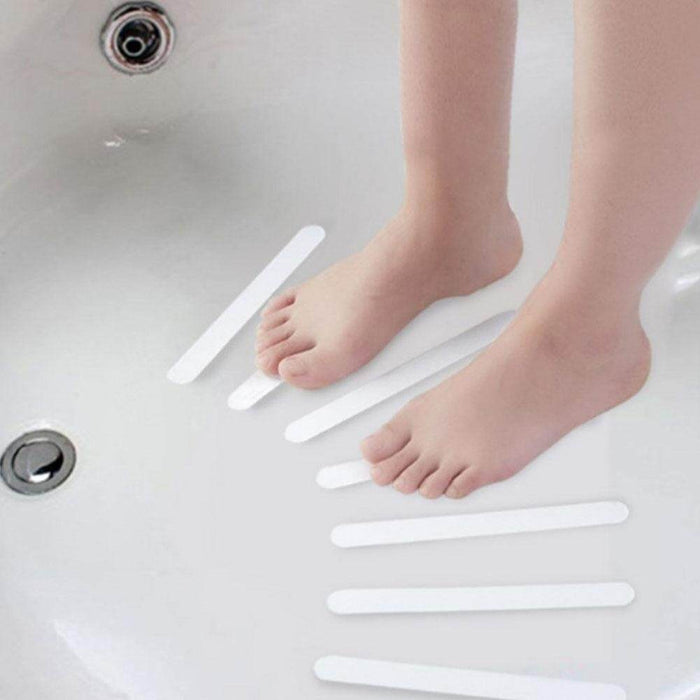 Klebende rutschfeste Streifen | Mehr Sicherheit