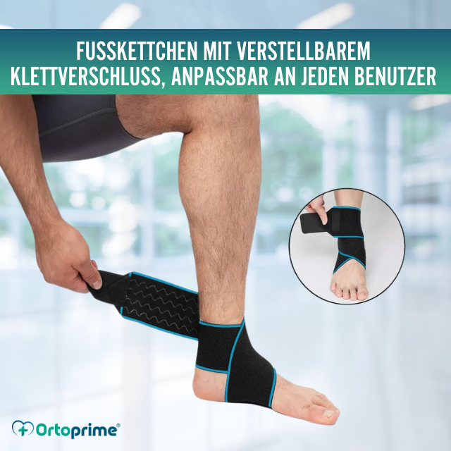 Verstellbare Sportknöchelstütze | Stabilisierung bei Verstauchungen und Tendinitis