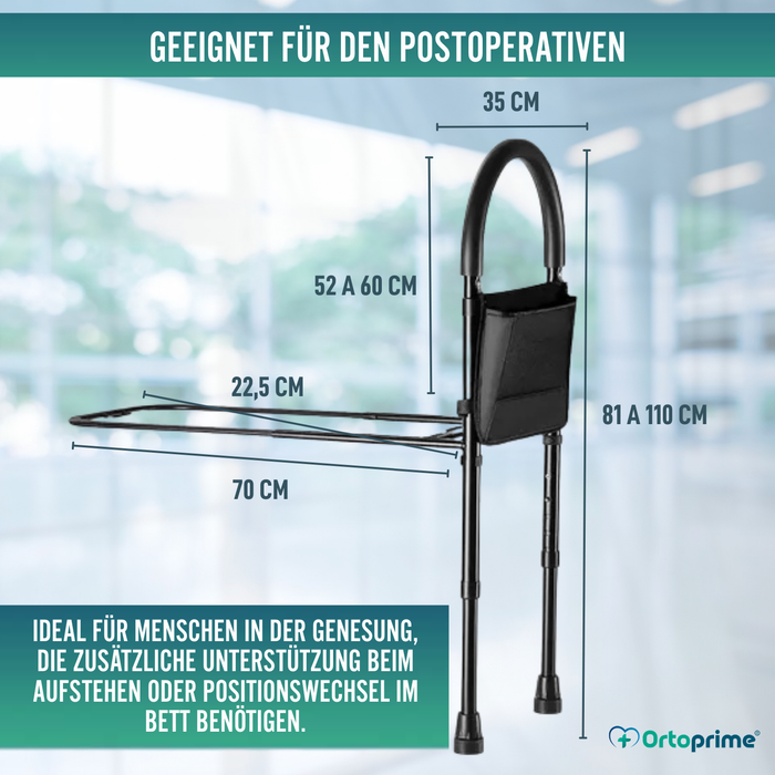 Gepolsterter Bettgriff