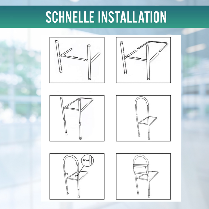 Gepolsterter Bettgriff