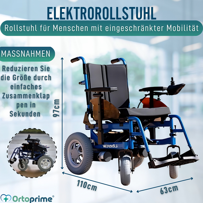Verstellbarer Elektrorollstuhl | Mehrere Positionen