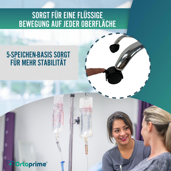 Infusionsständer auf Rollen | Professionellen und Häuslichen Gebrauch