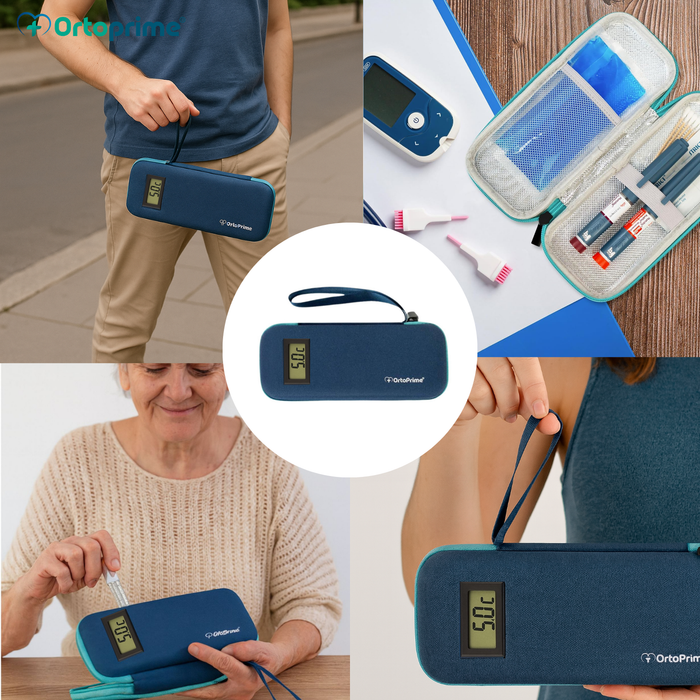 Insulinetui mit Thermometer | Kühltasche für Diabetiker
