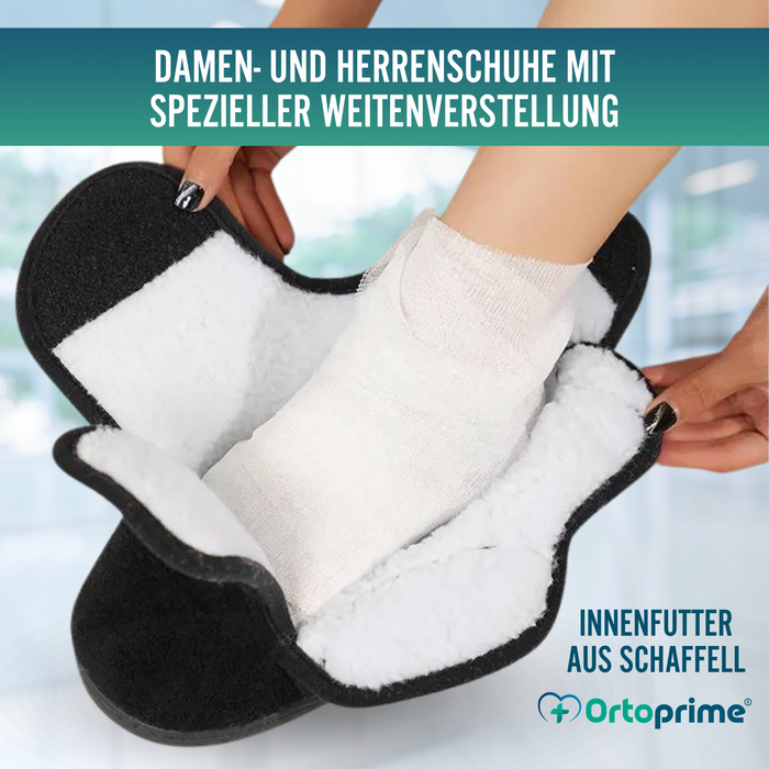 Schuhe für breite Füße Unisex | Weite Schuhe Fellfutter