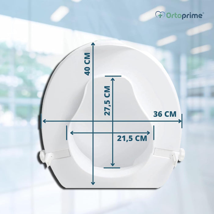WC-Erhöher mit und ohne Deckel | Belastbar bis 223 kg