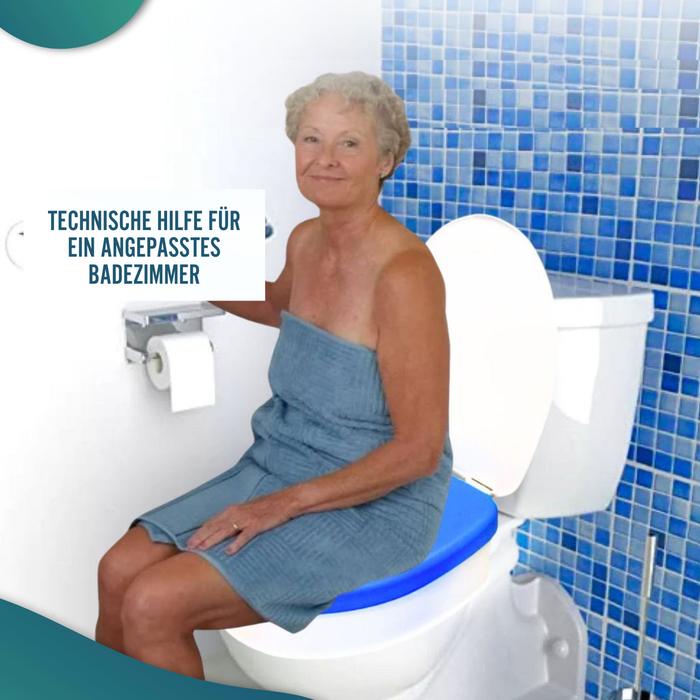 WC-Erhöher Erwachsene 10cm Gepolstert | Universal WC-Erhöher