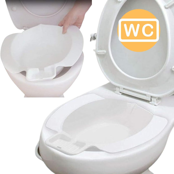 Bidet-Aufsatz WC für Intimhygiene | Seifenhalter