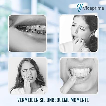 Zahnwachs für Zahnspangen | Packung mit 10 Etuis