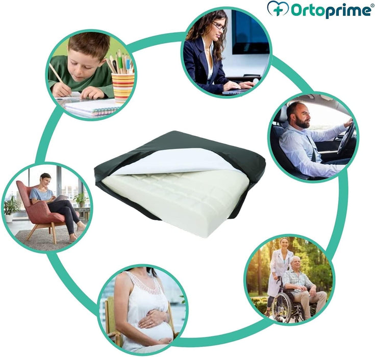 Antidekubitus-Sitzkissen Viscoelastisch 80kg/m3