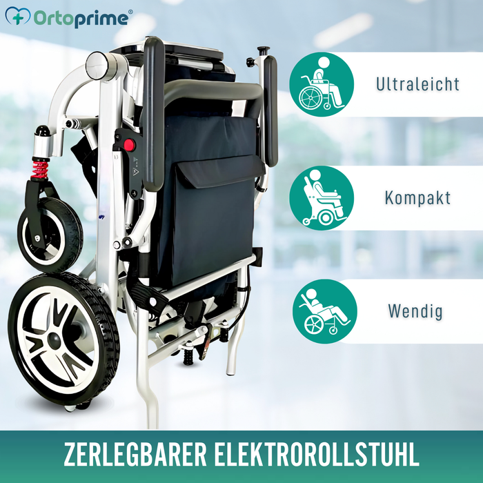 Ultraleichter Kompakter Elektro-Rollstuhl mit Lithium-Akku