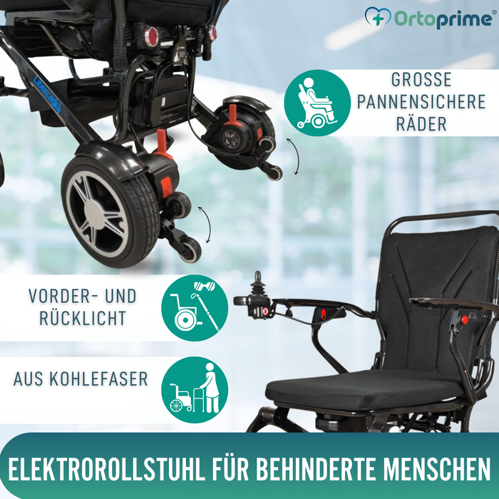 Transportabler Elektromobil Rollstuhl Hochleistungsfähig