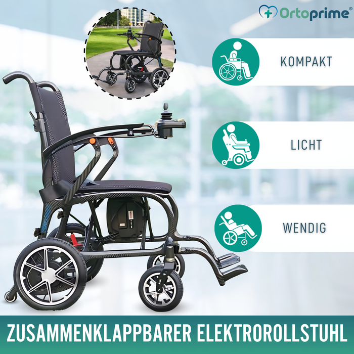 Komfortabler Elektrischer Rollstuhl | Kohlefaser