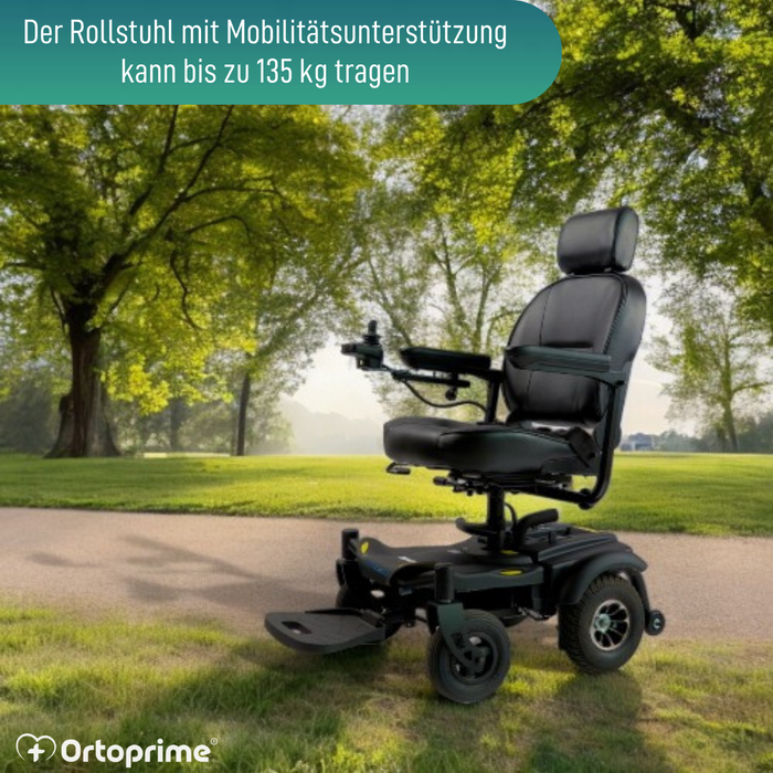 Elektrischer Rollstuhl Demontierbar mit Digitalem Joystick