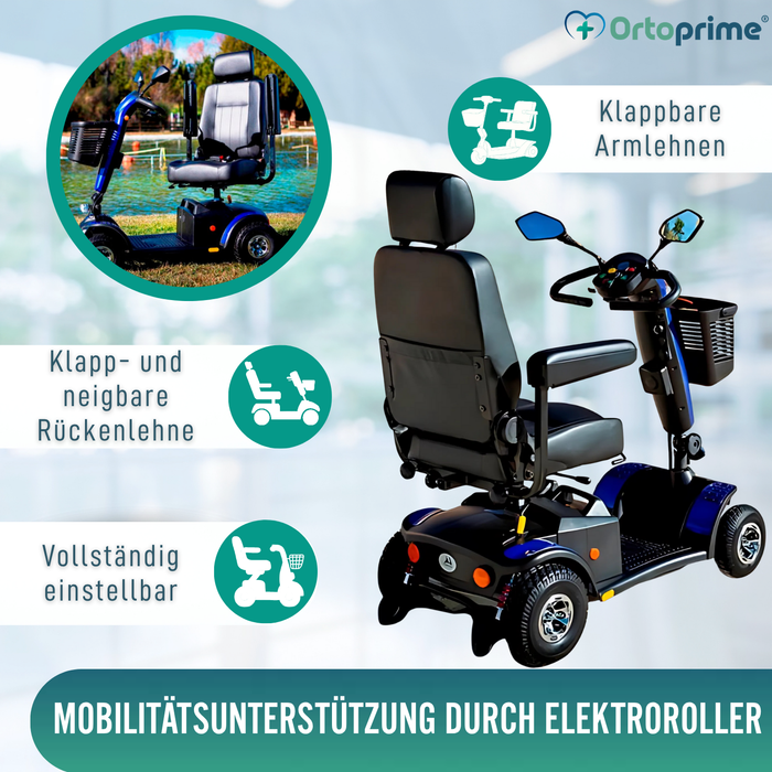 Kompakter Behindertenroller | Vollfederung