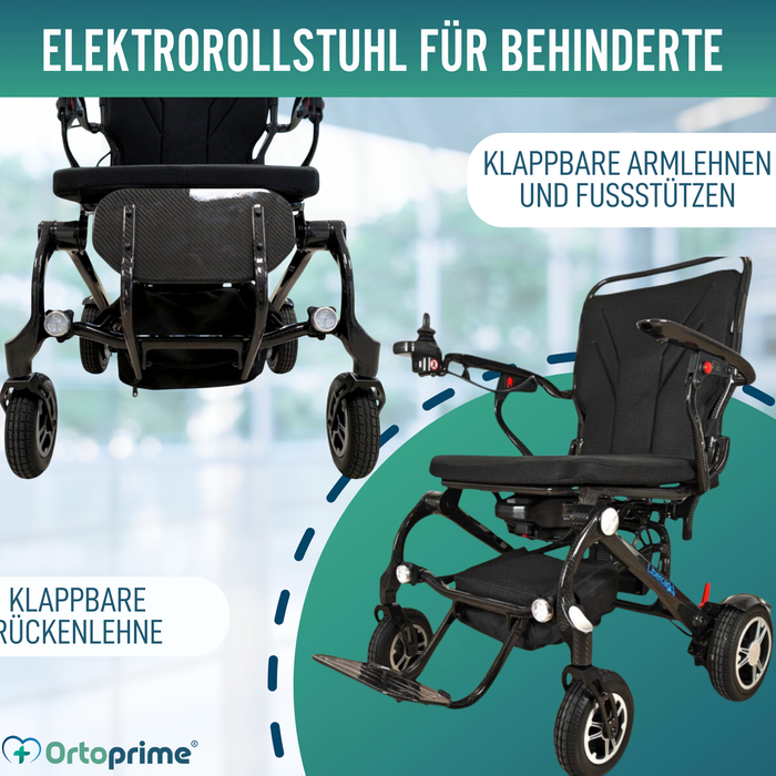 Transportabler Elektromobil Rollstuhl Hochleistungsfähig