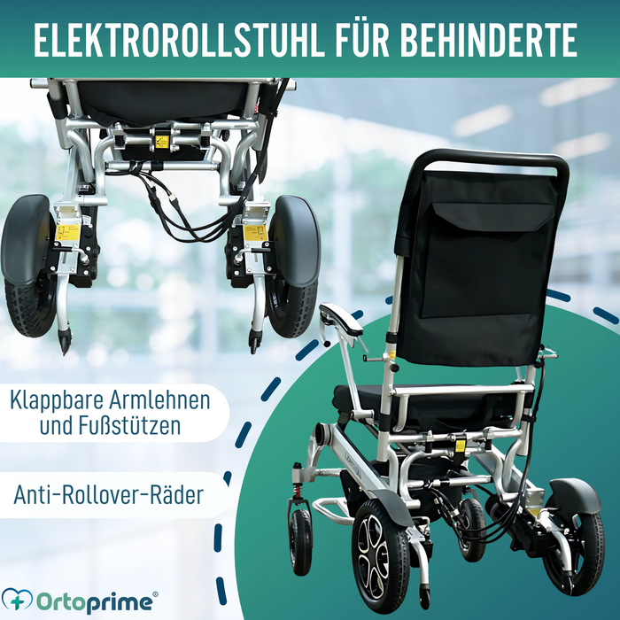 Ultraleichter Elektrorollstuhl mit Lithium-Batterie