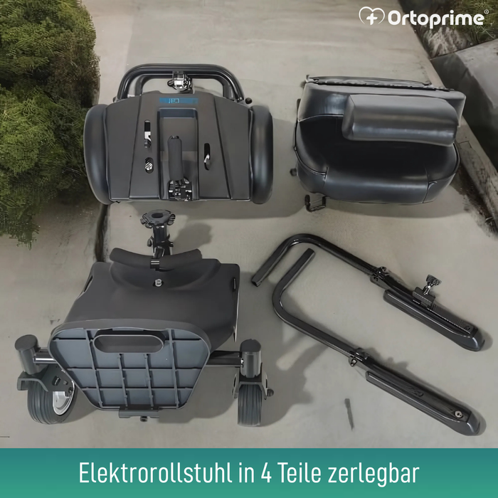 Elektrischer Rollstuhl Demontierbar mit Digitalem Joystick