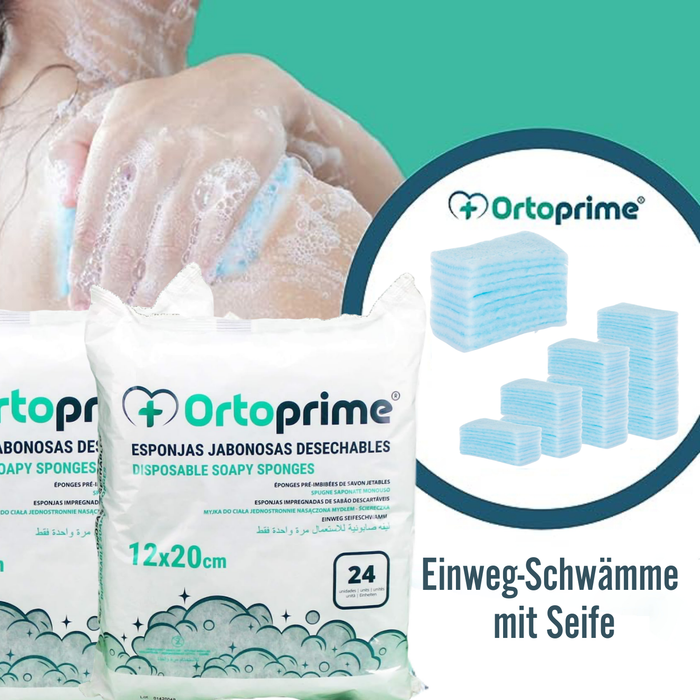 Einweg-Seifenschwämme, 24 Stück