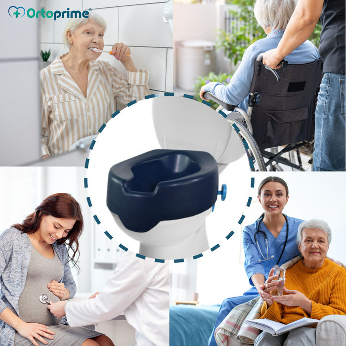 WC-Erhöher 10 cm Weicher | Rehausseur WC Erwachsene