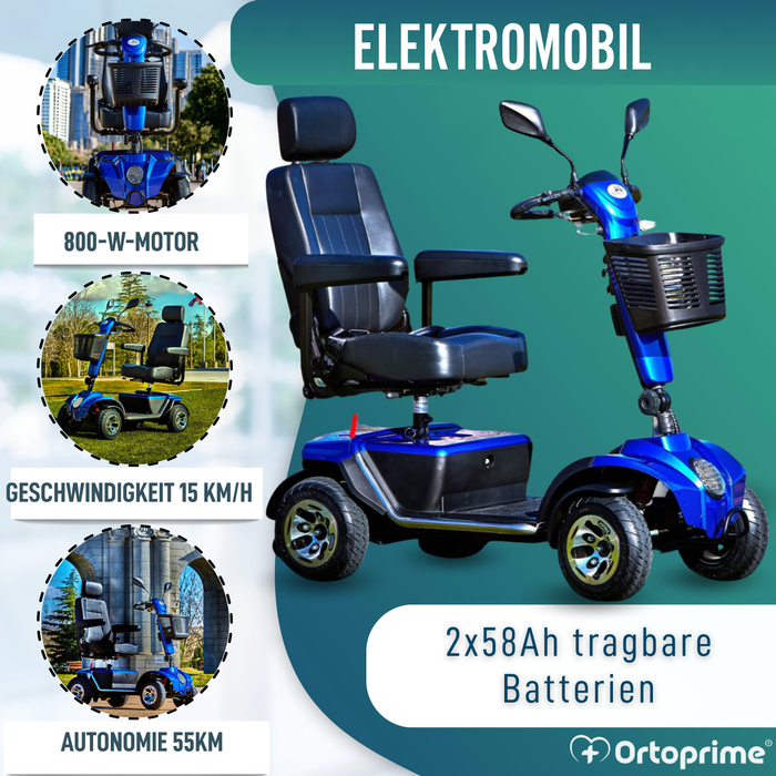 Scooter für Behinderte der neuesten Generation | All-Terrain