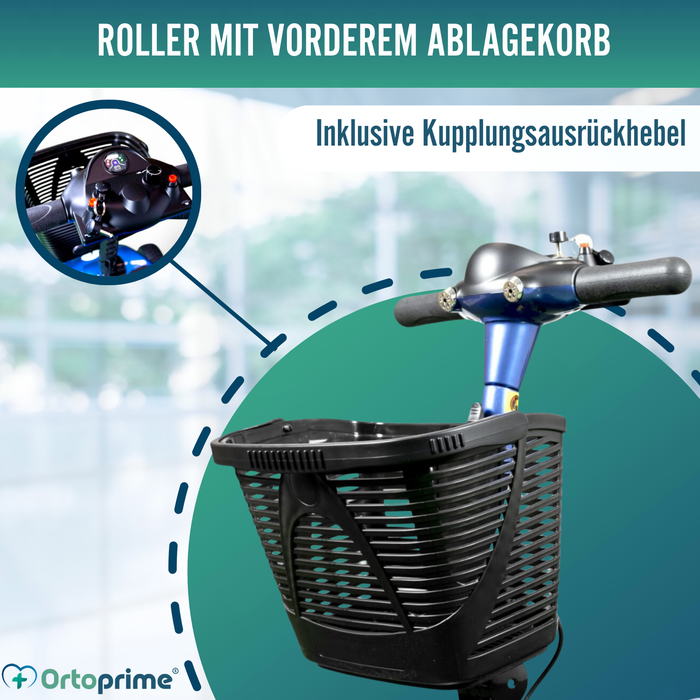 Scooter für eingeschränkte Mobilität abnehmbar | 4 Räder