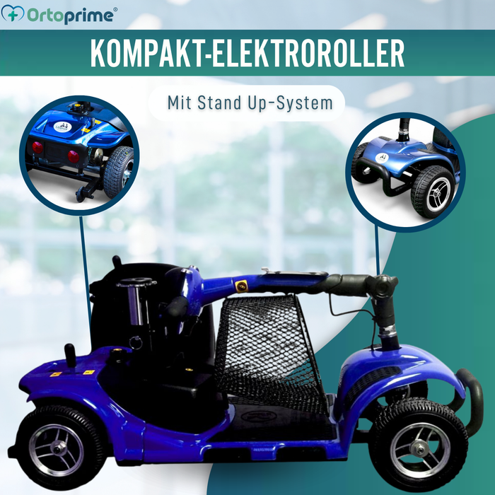 Scooter für eingeschränkte Mobilität abnehmbar | 4 Räder