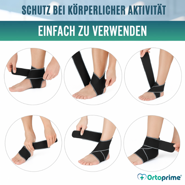 Stabilisierende Bandage für Verstauchung | Knöchelstütze