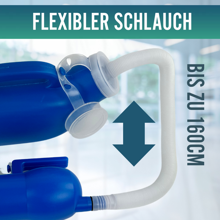 Tragbares Unisex Urinal 1200ml für Erwachsene und Kinder