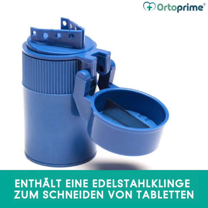 Schneide- und Zerkleinerungspille | Mit Behältern