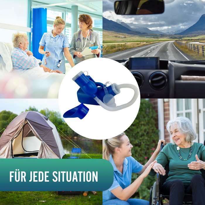 Tragbares Unisex Urinal 1200ml für Erwachsene und Kinder