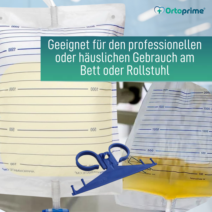 Urinbeutel 2L für Männer und Frauen | Packung mit 25 Stück