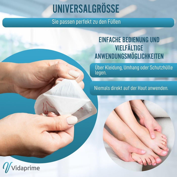 Wärme-Pflaster für sofortige Wärme an den Füßen | Pack x20 Stk.