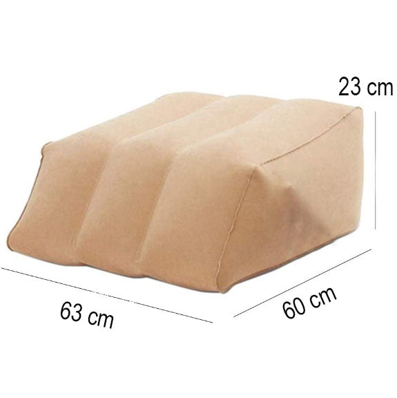 Aufblasbares Beinkissen | Vaskuläre Keilpolsterung mit Luftbombe