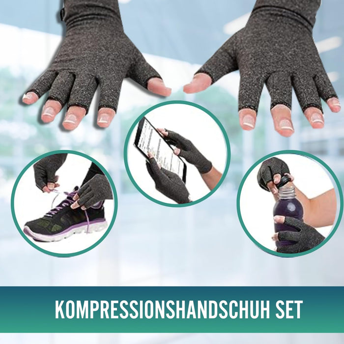 Pack de Kompressionshandschuhe für Arthritis und Arthrose