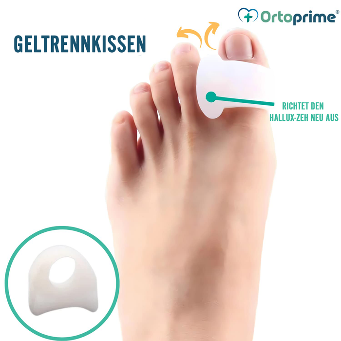 Komplettes Korrekturset für Hallux Valgus | 7-teilig