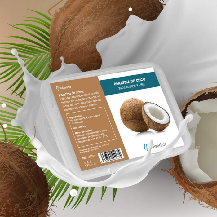 Antioxidantes Hand- und Fußrehabilitationsparaffin | Kokosnuss