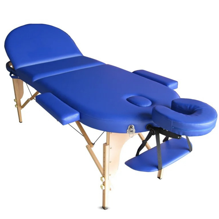 3-teilige klappbare Holz-Massageliege für Physiotherapie