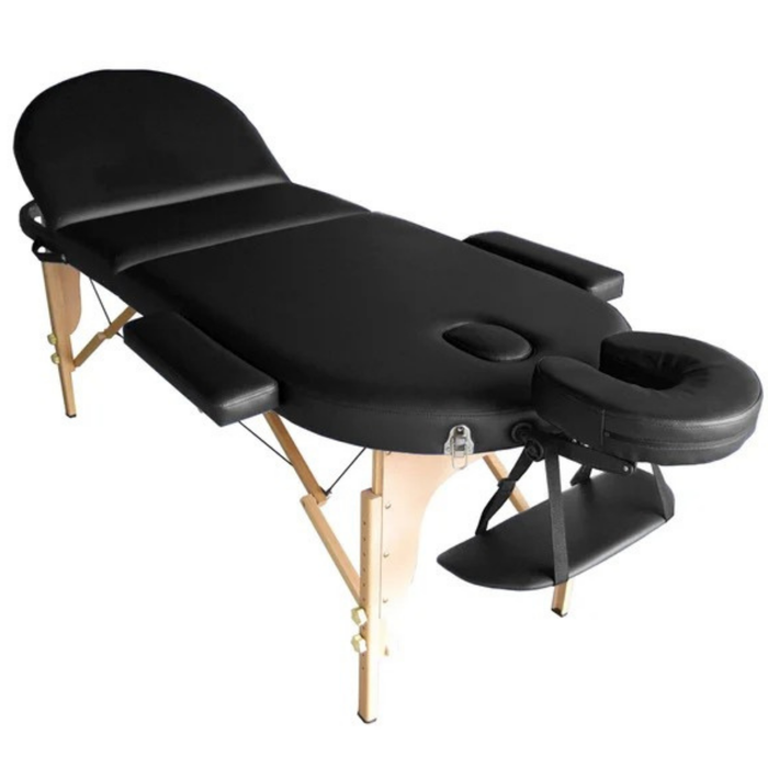 3-teilige klappbare Holz-Massageliege für Physiotherapie