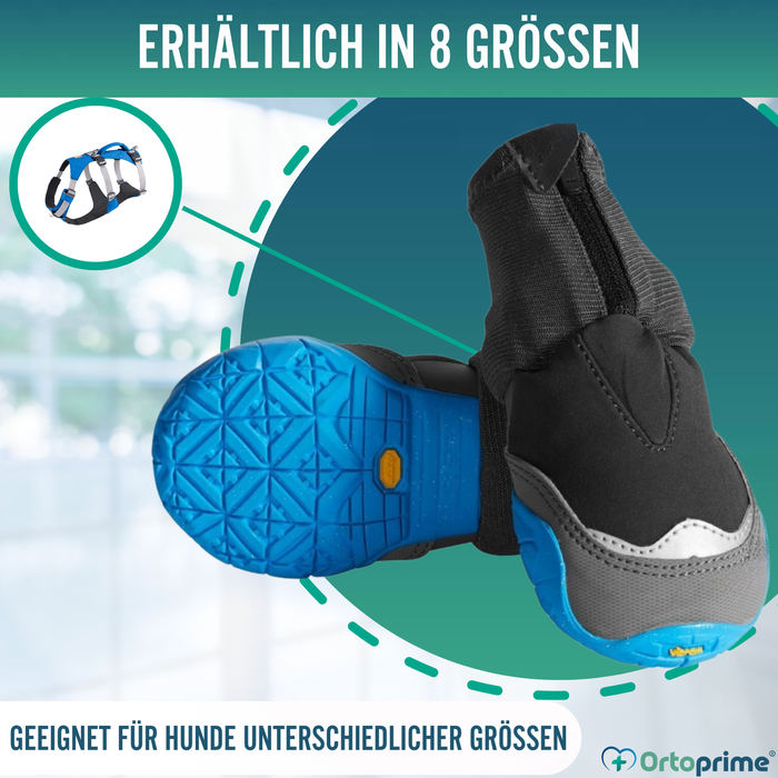 Hoher Winterstiefel für Hunde | Rutschfeste Sohle