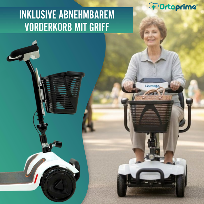 Scooter Électrique Intelligent avec NFC | 4 Roues