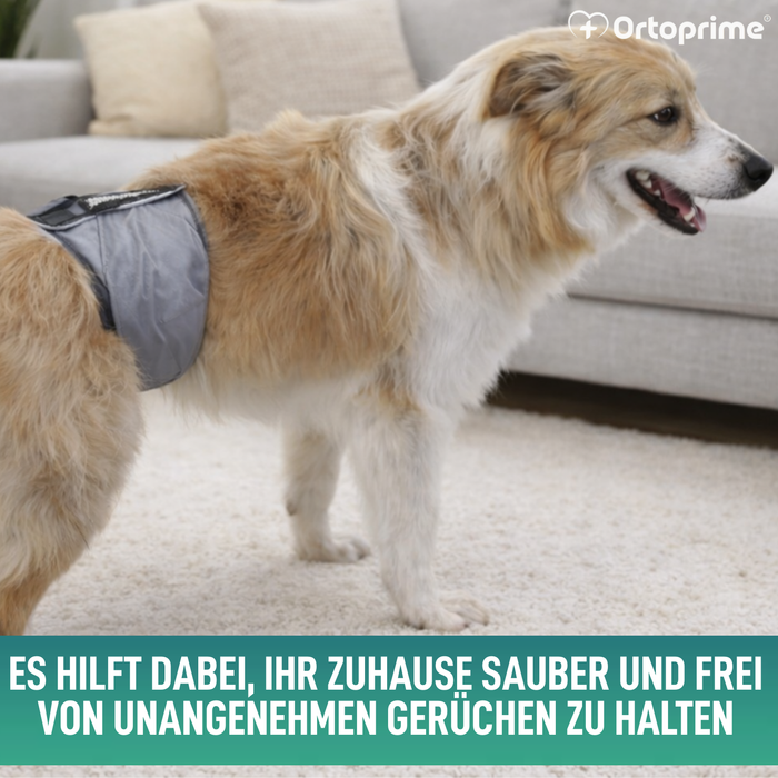 Anti-Leckband für Inkontinenz bei Hunden | Männlicher Hund