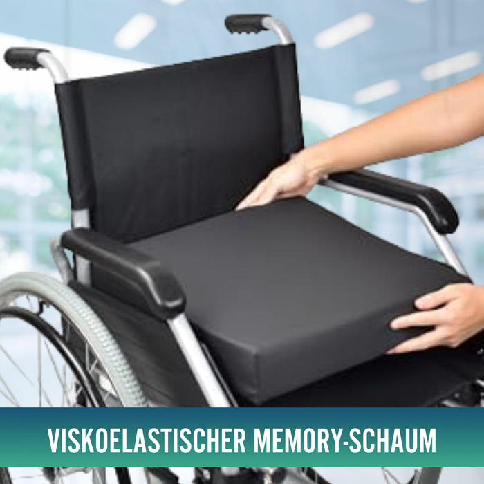 Viskoelastisches Anti-Dekubitus-Kissen + HR-Komfortschaum