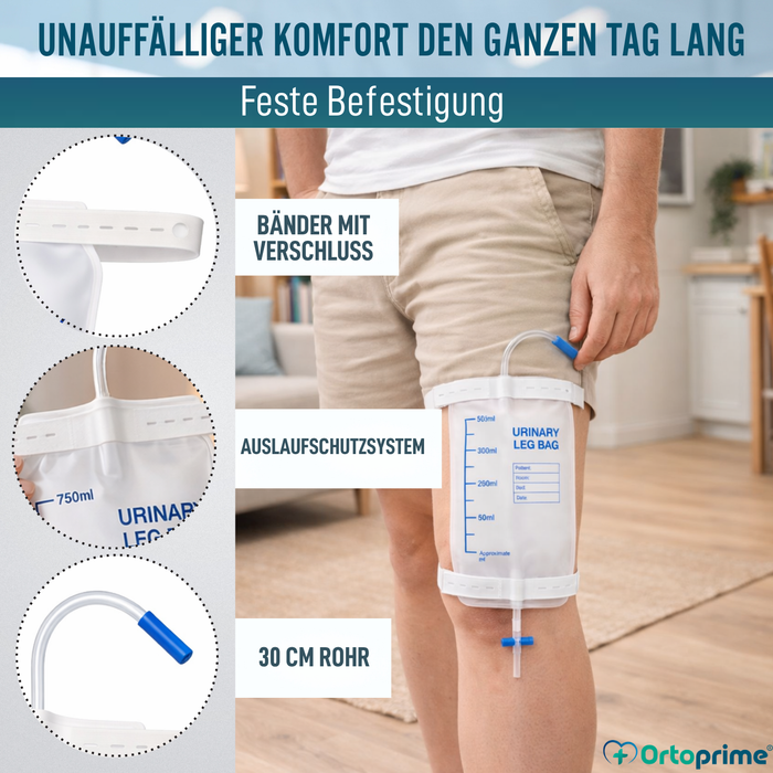 Bein-Urinbeutel | Einweg-Urinsammelbeutel