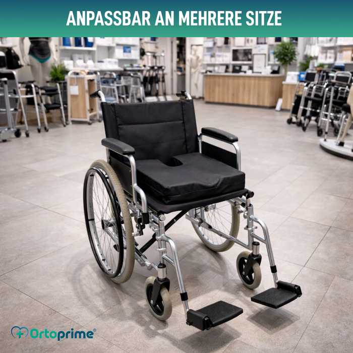 Viskoelastisches Antidekubitus-Sitzkissen für das Steißbein 60kg/m3