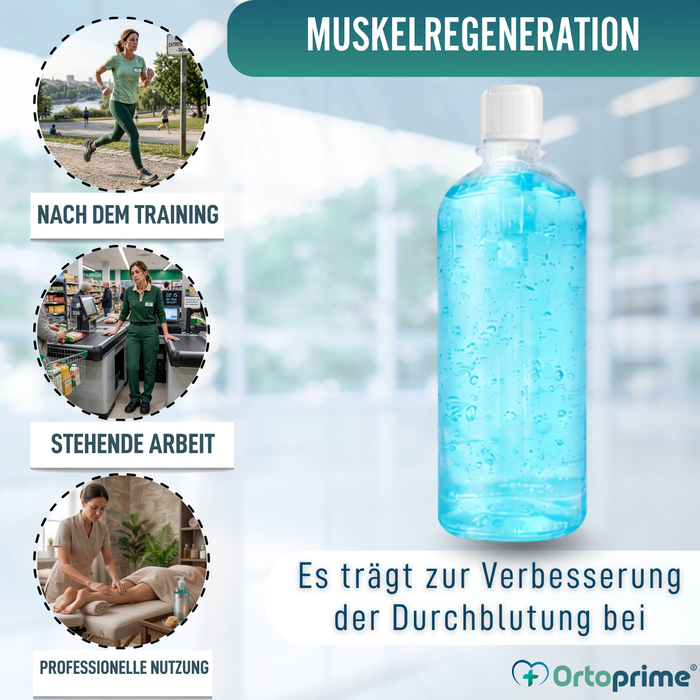 Intensive Kühlgel für müde Beine | Frischeffekt