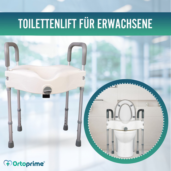 WC-Erhöhung 12 cm mit Beinen | Universal